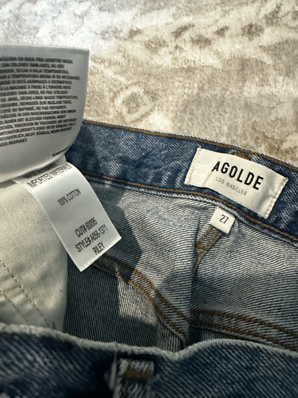 AGOLDE Riley High Rise Straight
Crop - Picture 6 of 7